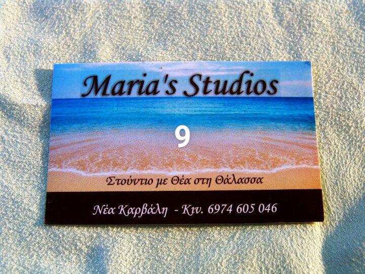 Maria Studio Nea Karvali Exterior photo